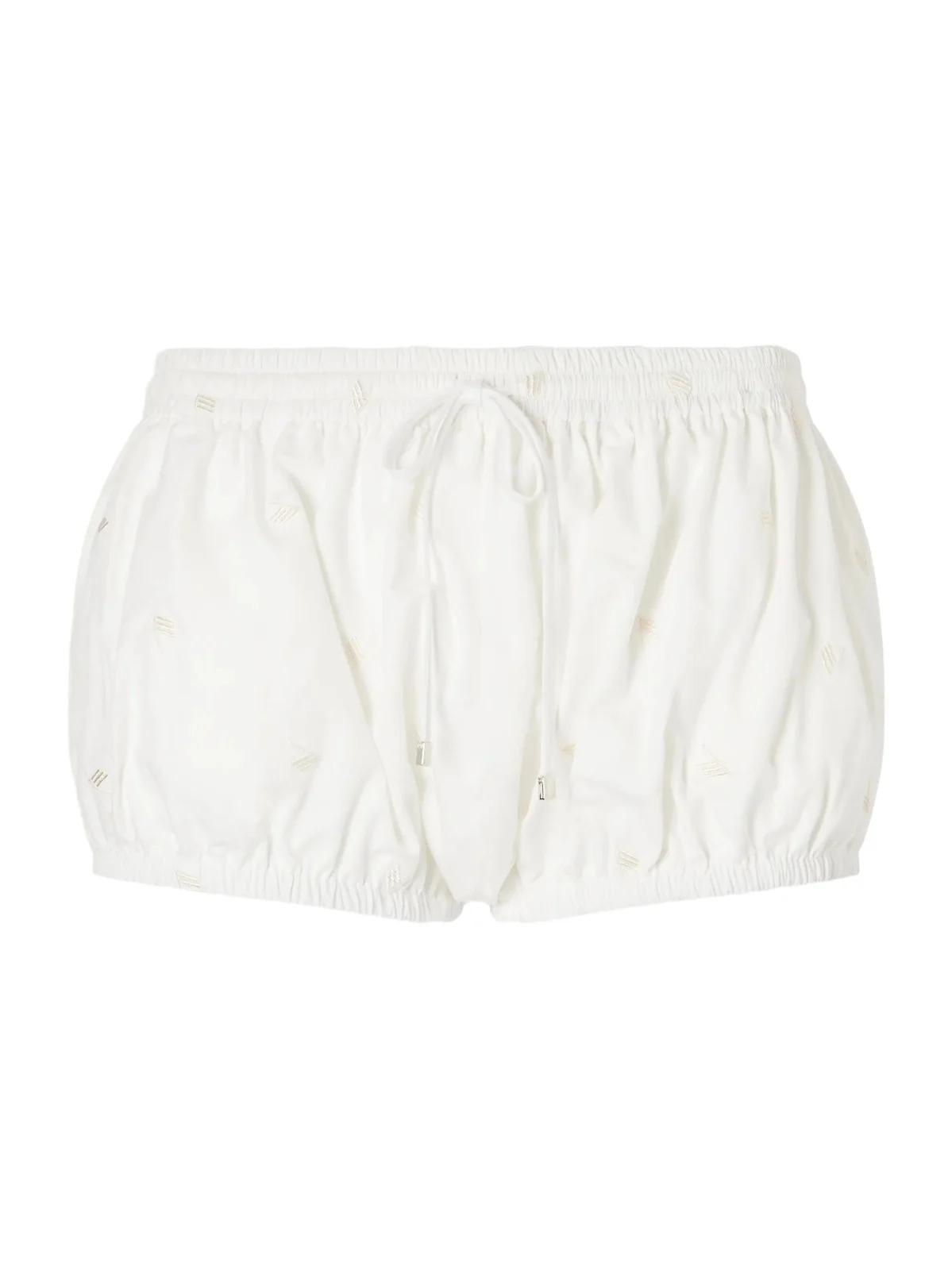 Embroidered Cotton-blend Shorts Embroidered Cotton-blend Shorts