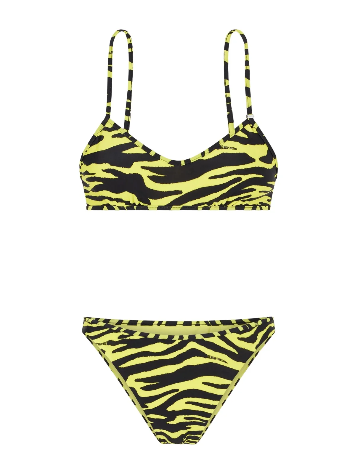 Animal-print Triangle Bikini Animal-print Triangle Bikini