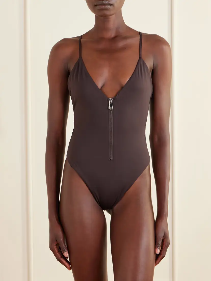 The Attico Half-zip One-piece Swimsuit | Thumbnail 2