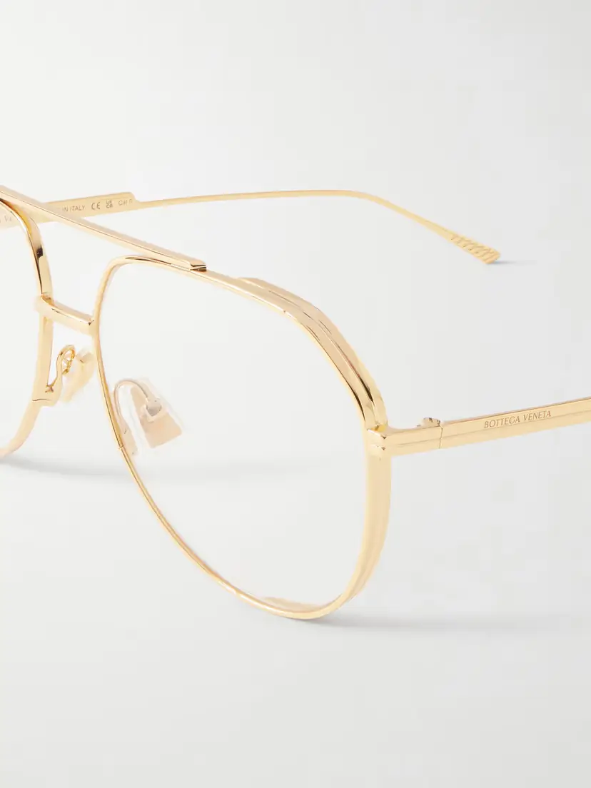 Bottega Veneta Eyewear Aviator-frame Metal Sunglasses | Thumbnail 4 Bottega Veneta Eyewear Aviator-frame Metal Sunglasses | Thumbnail 4