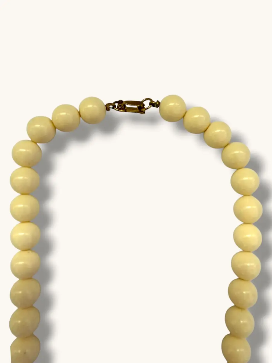 Jen Wonders Studio Cream Beaded Necklace | Thumbnail 3 Jen Wonders Studio Cream Beaded Necklace | Thumbnail 3
