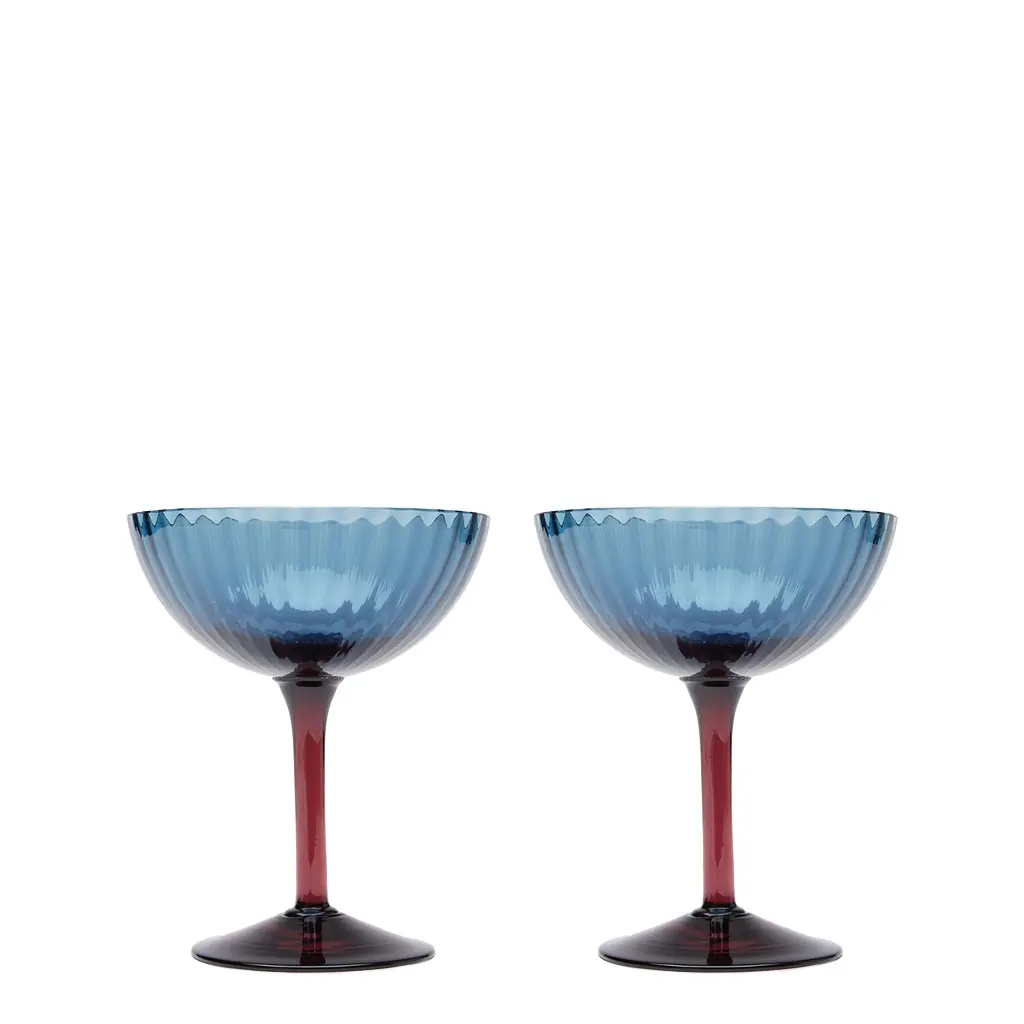 La DoubleJ Champagne Coupe Set of 2 | Image 1 La DoubleJ Champagne Coupe Set of 2 | Image 1