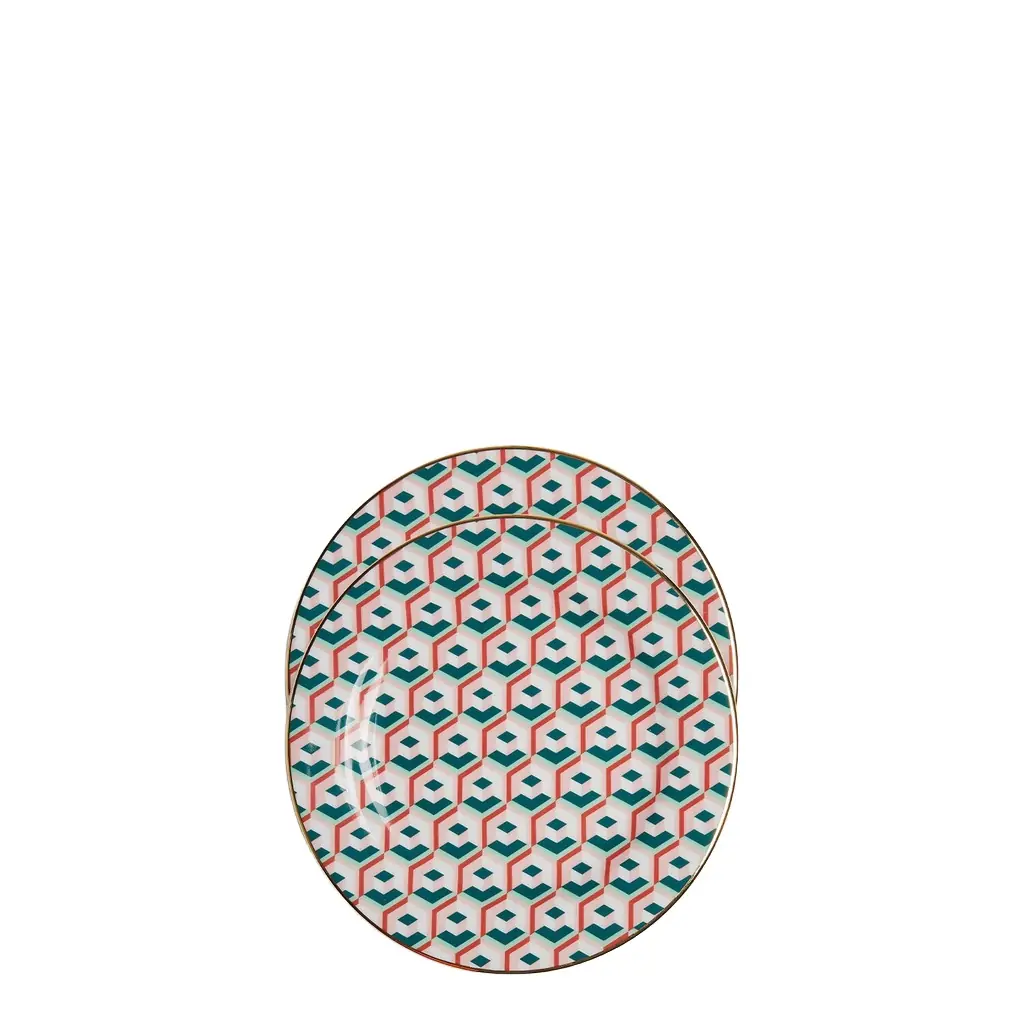 La DoubleJ Dessert Plate Set of 2