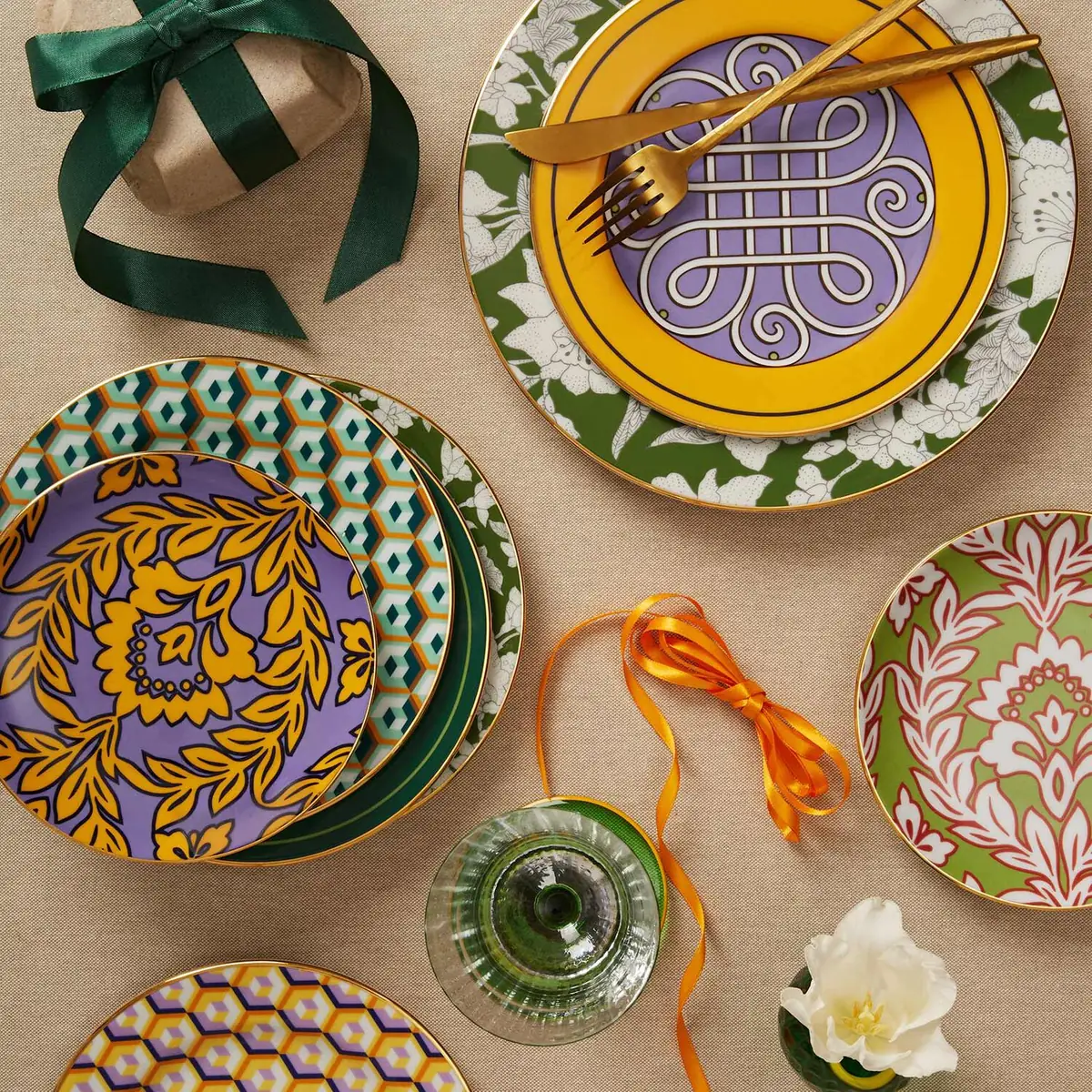 La DoubleJ Side Plates Set Of 4 | Thumbnail 6