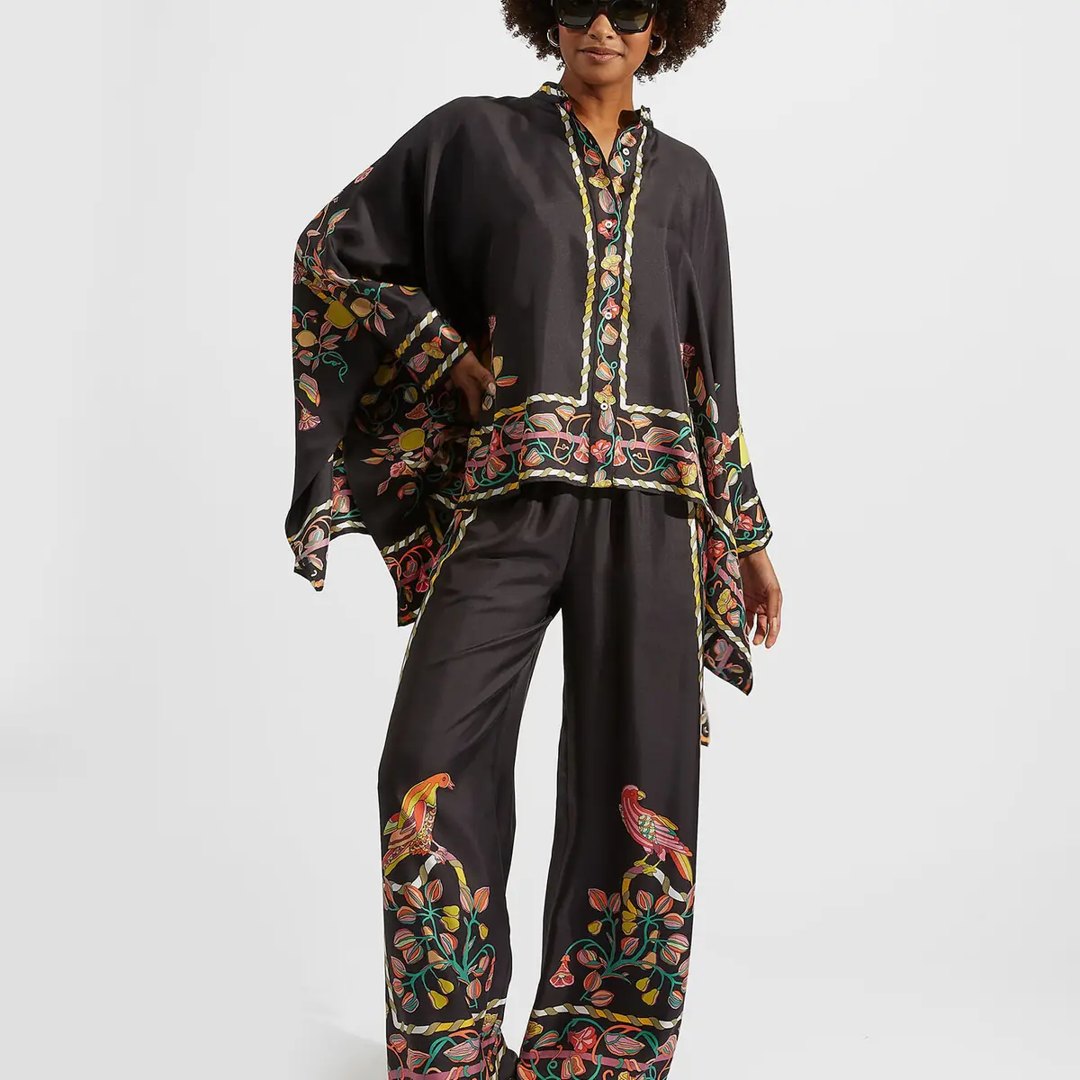 La DoubleJ Palazzo Pants (Placed) | Thumbnail 3