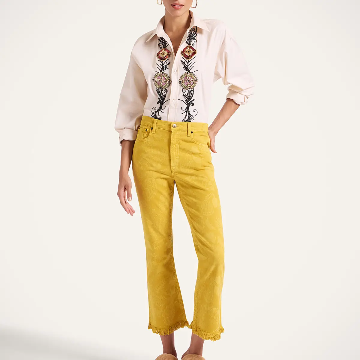 La DoubleJ Fancy Crop Jeans | Thumbnail 3 La DoubleJ Fancy Crop Jeans | Thumbnail 3