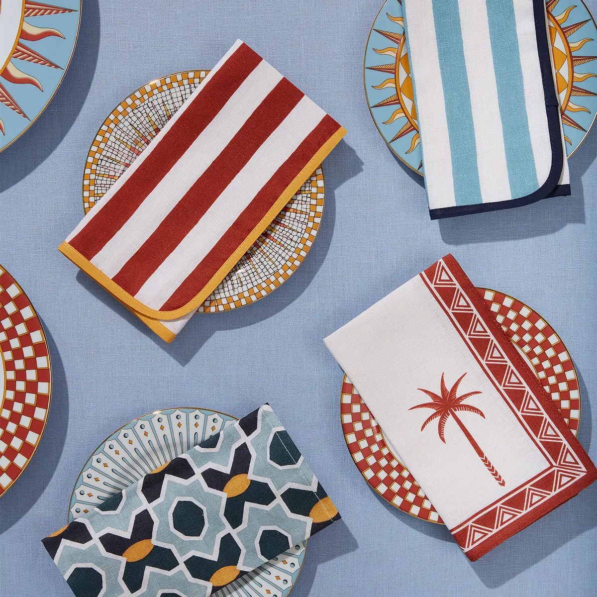 La DoubleJ Large Napkins Set Of 2 | Thumbnail 5 La DoubleJ Large Napkins Set Of 2 | Thumbnail 5