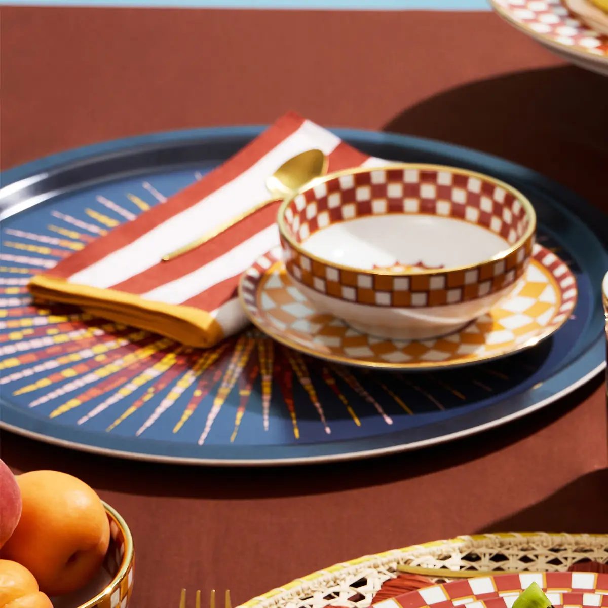 La DoubleJ Round Printed Tray | Thumbnail 2 La DoubleJ Round Printed Tray | Thumbnail 2