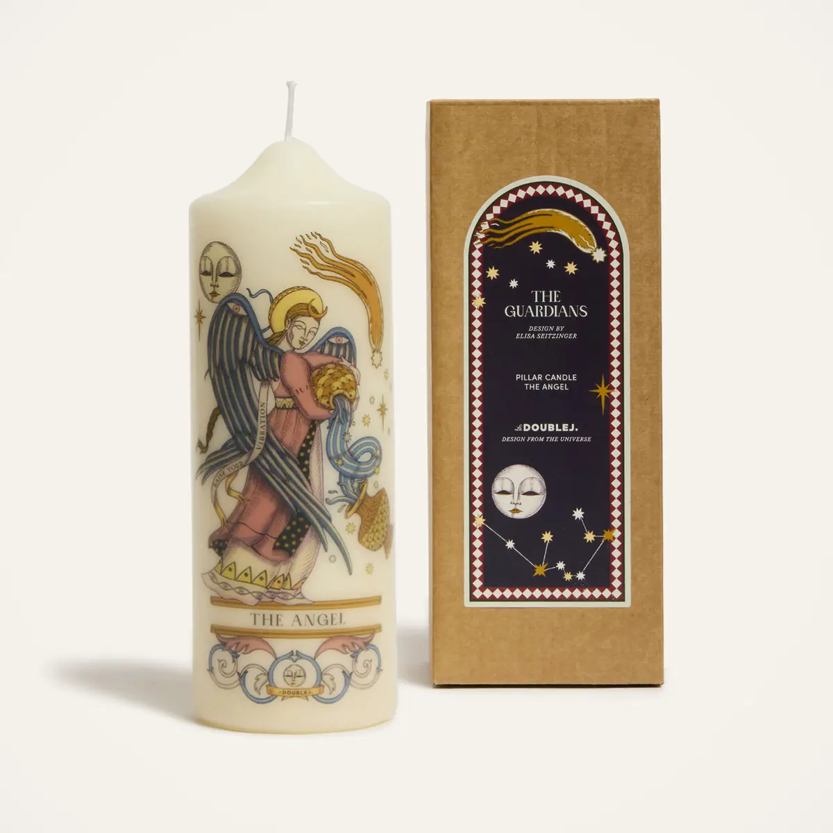 La DoubleJ Printed Pillar Candle | Thumbnail 2 La DoubleJ Printed Pillar Candle | Thumbnail 2