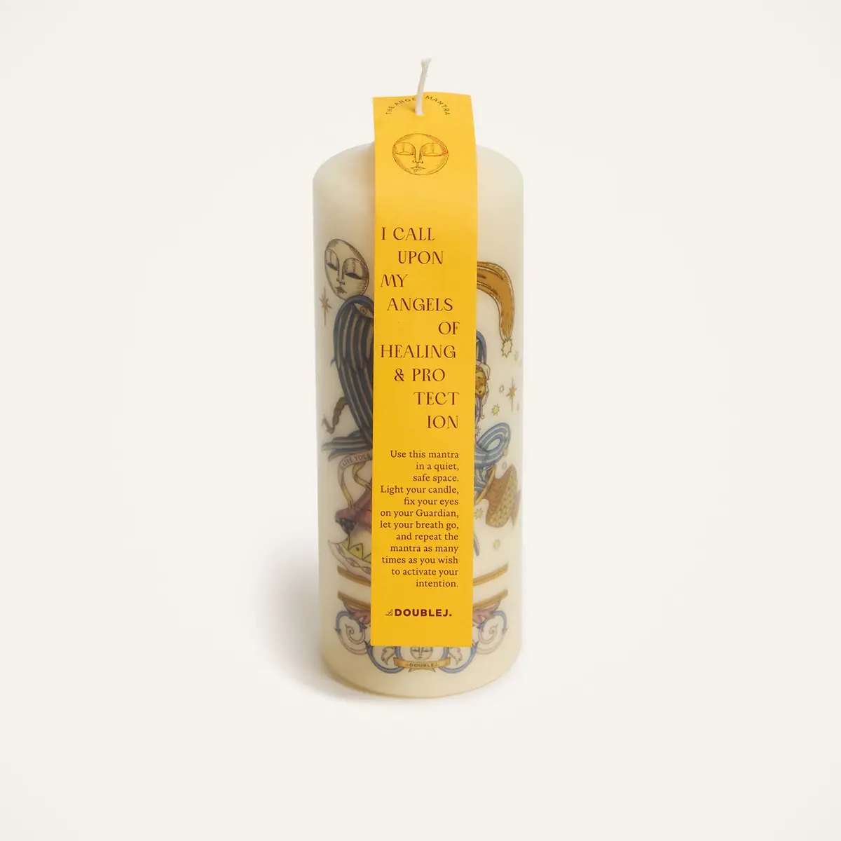 La DoubleJ Printed Pillar Candle | Thumbnail 4 La DoubleJ Printed Pillar Candle | Thumbnail 4