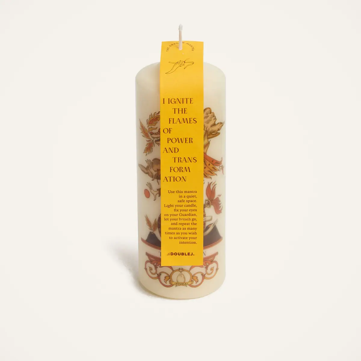 La DoubleJ Printed Pillar Candle | Thumbnail 4 La DoubleJ Printed Pillar Candle | Thumbnail 4