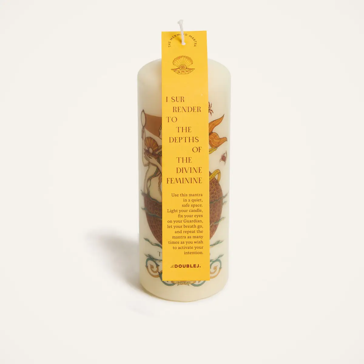 La DoubleJ Printed Pillar Candle | Thumbnail 4 La DoubleJ Printed Pillar Candle | Thumbnail 4