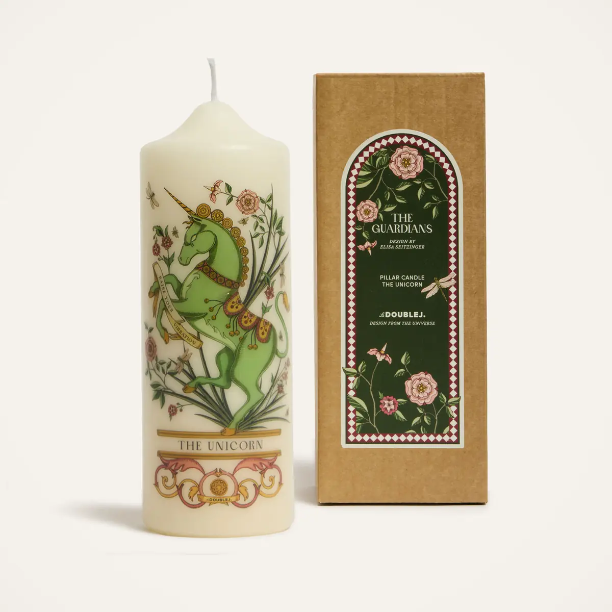 La DoubleJ Printed Pillar Candle | Thumbnail 2 La DoubleJ Printed Pillar Candle | Thumbnail 2