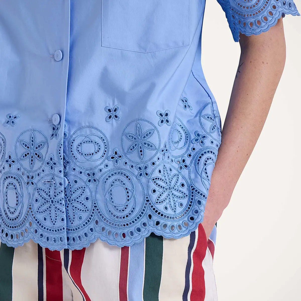 La DoubleJ Boxy Shirt Sangallo | Thumbnail 5 La DoubleJ Boxy Shirt Sangallo | Thumbnail 5