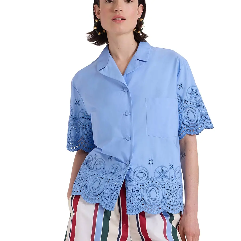La DoubleJ Boxy Shirt Sangallo | Image 1 La DoubleJ Boxy Shirt Sangallo | Image 1