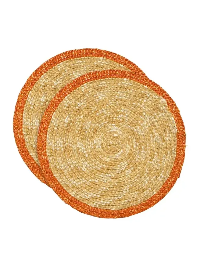 La DoubleJ Straw Coasters Set Of 2