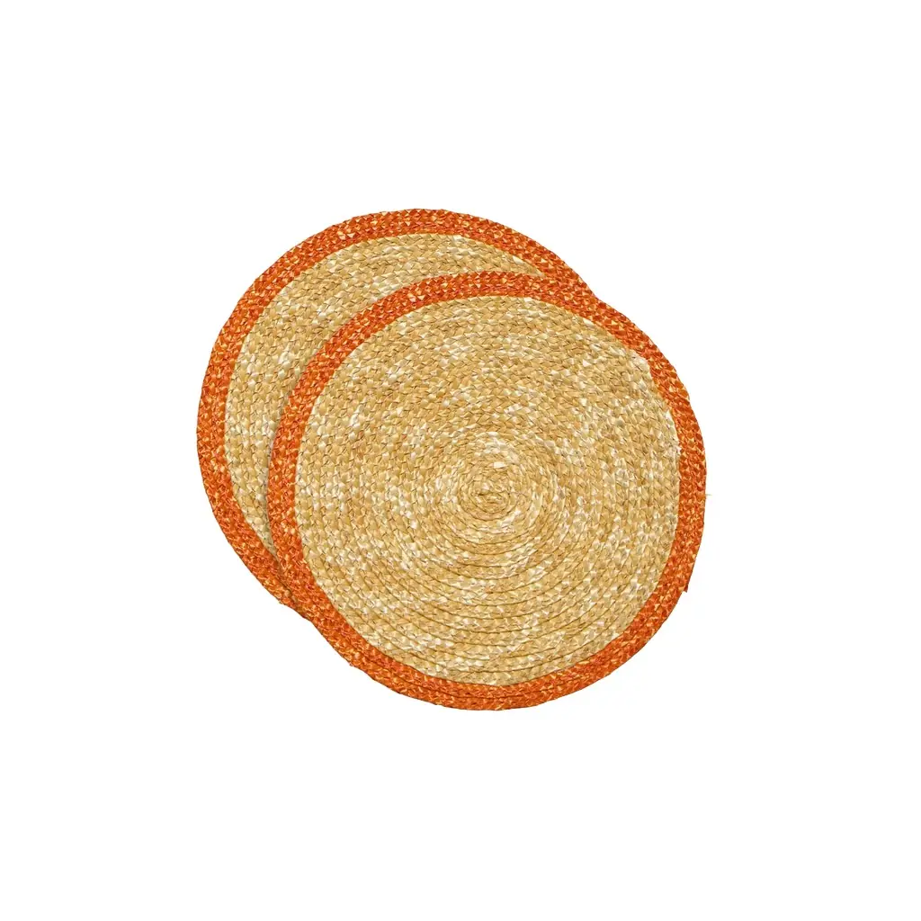 La DoubleJ Straw Coasters Set Of 2
