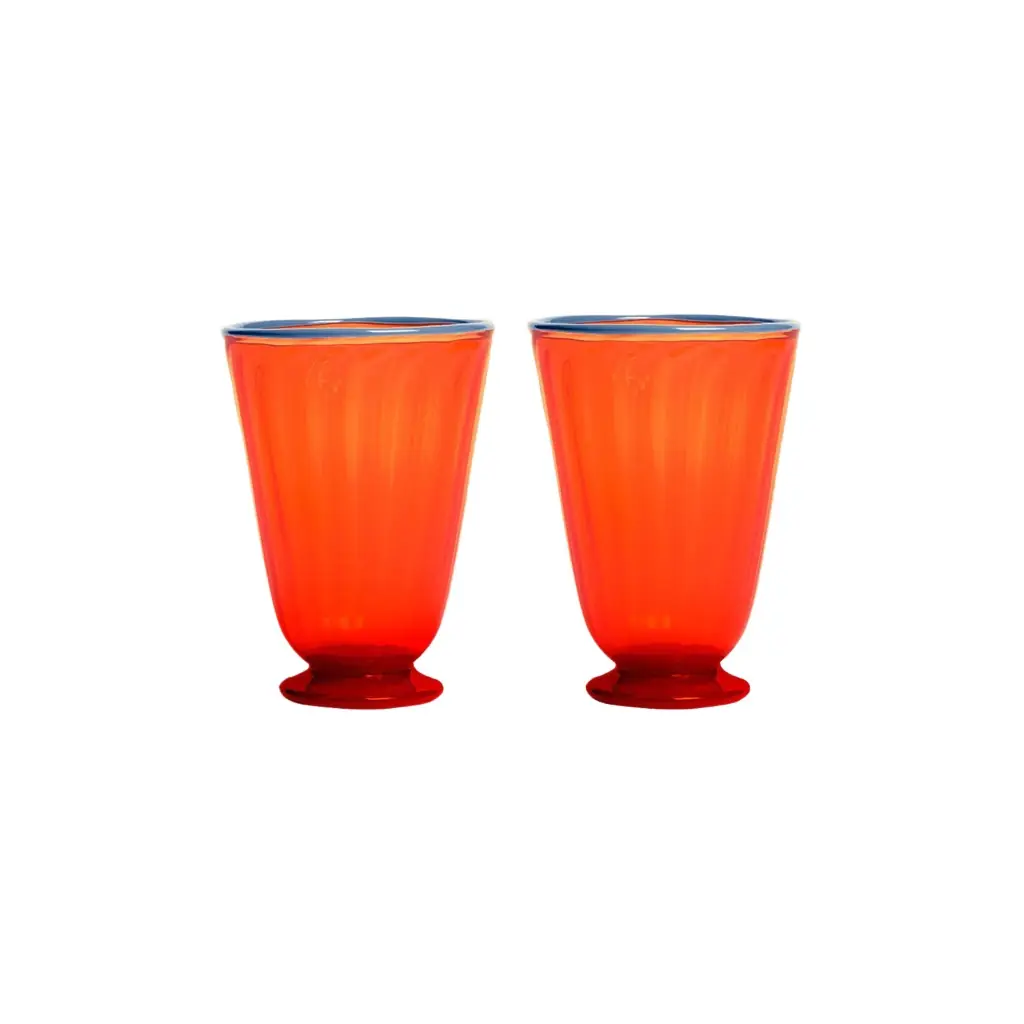 La DoubleJ Rainbow Glasses Set Of 2
