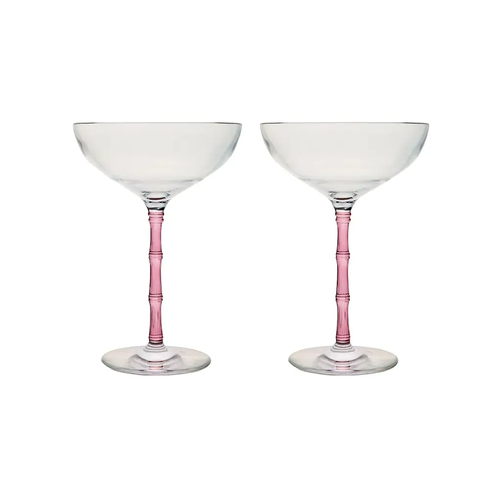 La DoubleJ Bamboo Coupe Set Of 2