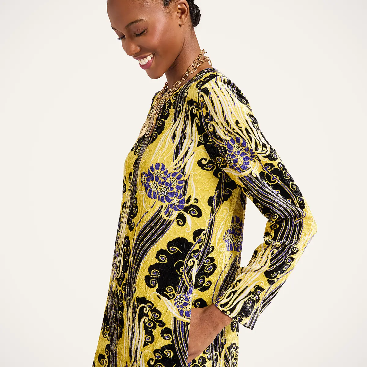 La DoubleJ Long Sleeve Swing Dress | Thumbnail 3 La DoubleJ Long Sleeve Swing Dress | Thumbnail 3