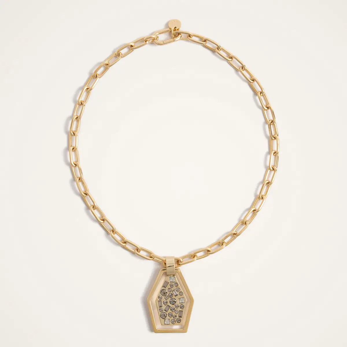 La DoubleJ Sparkly Swinging Portal Necklace | Thumbnail 3