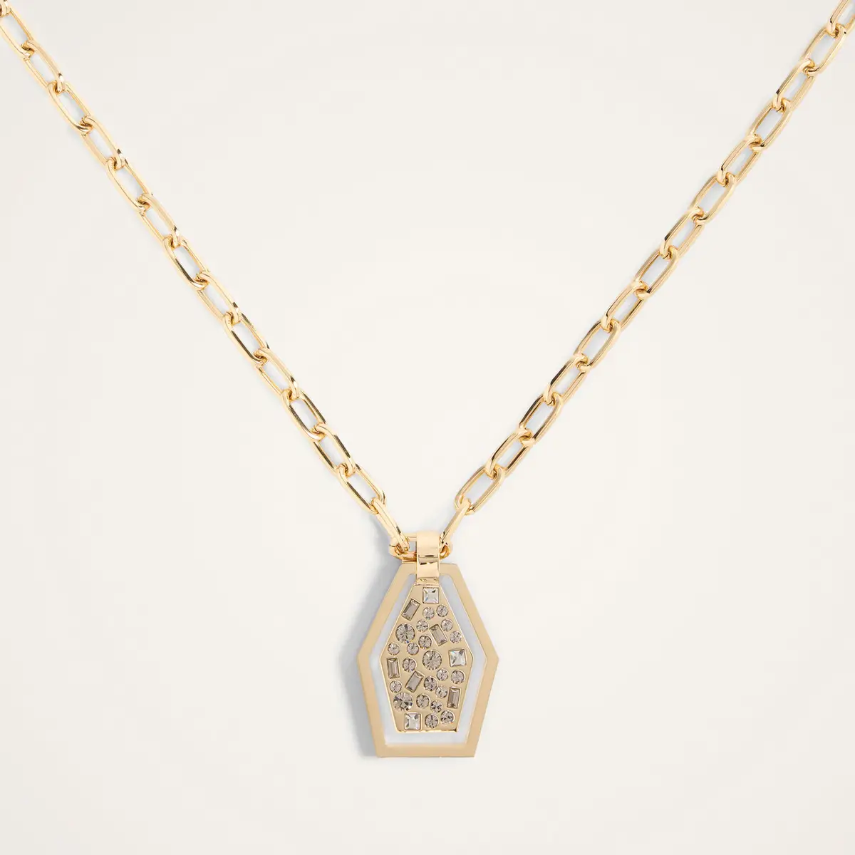 La DoubleJ Sparkly Swinging Portal Necklace | Thumbnail 6