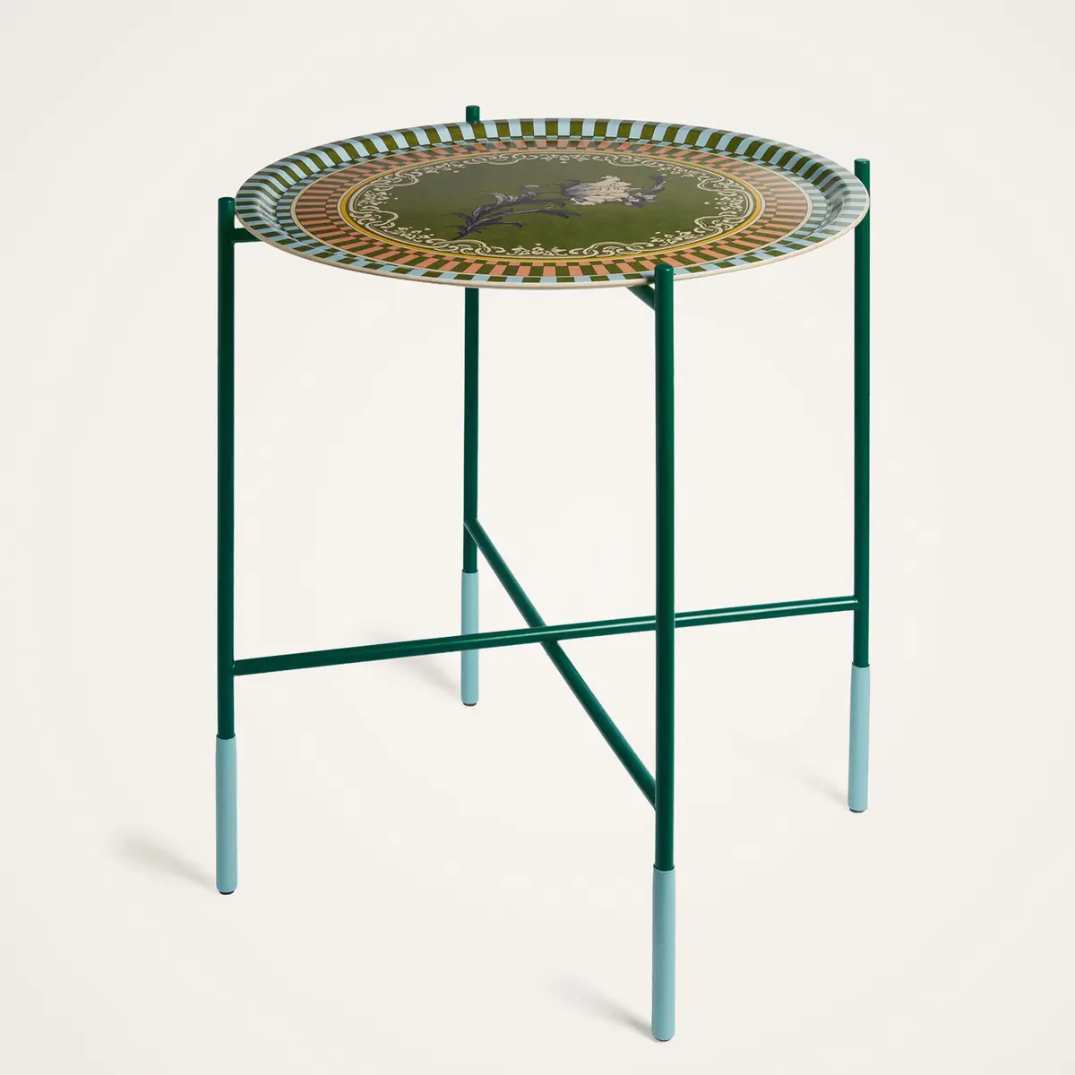 La DoubleJ Large Round Printed Tray | Thumbnail 3