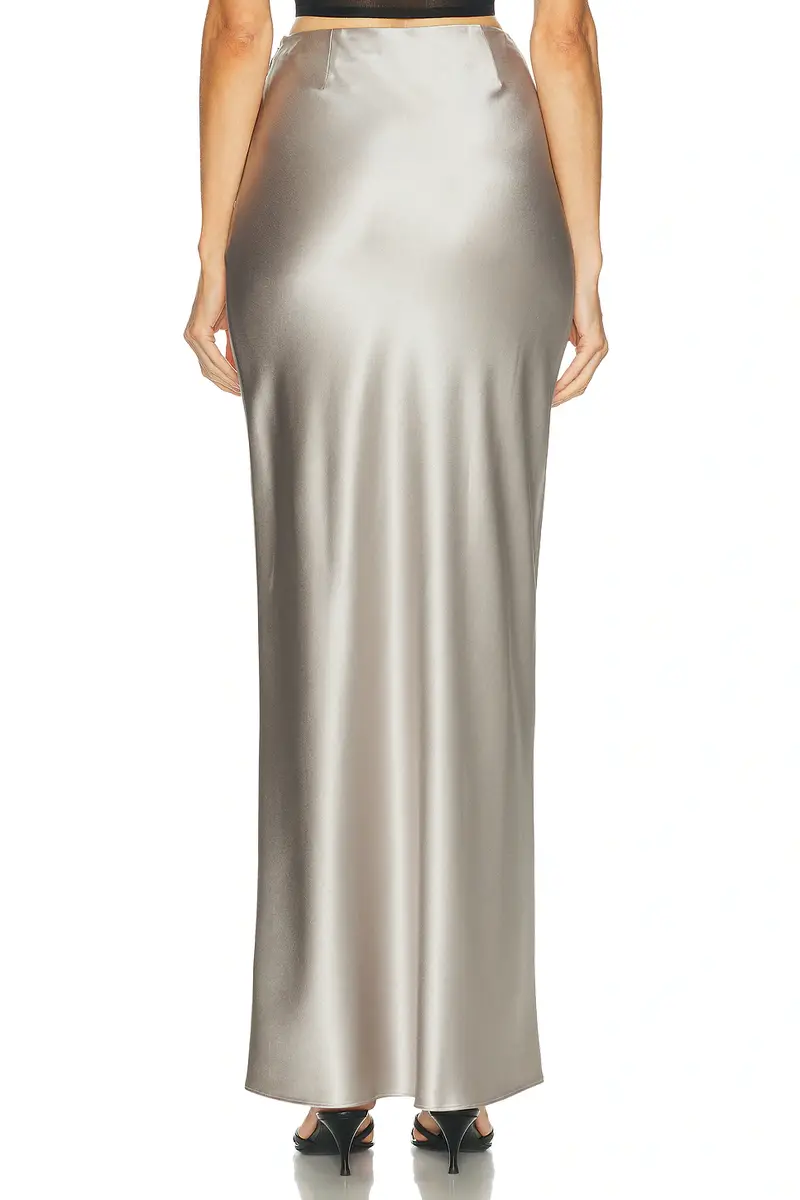 SAME Satin Maxi Skirt | Thumbnail 4 SAME Satin Maxi Skirt | Thumbnail 4