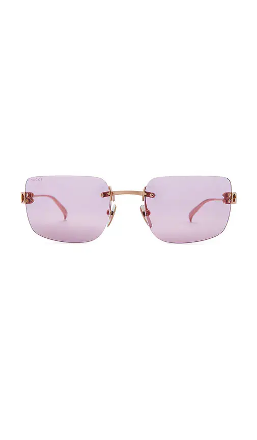 Gucci Rectangular Sunglasses | Image 1 Gucci Rectangular Sunglasses | Image 1