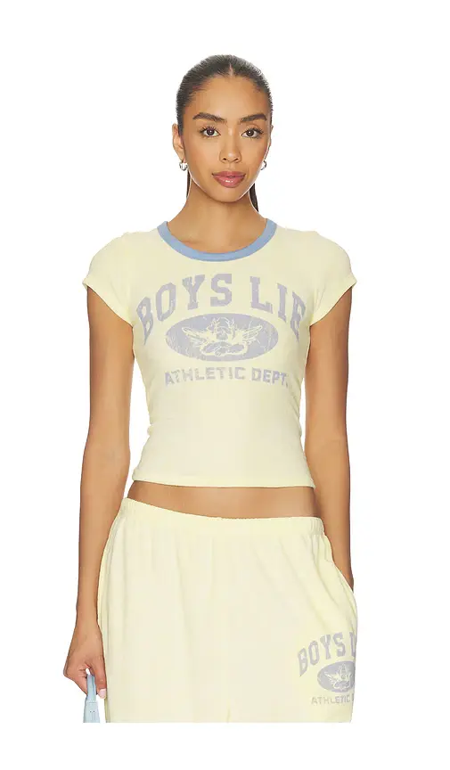 Boys Lie Athletic Depts V3 Baby Tee | Image 1 Boys Lie Athletic Depts V3 Baby Tee | Image 1