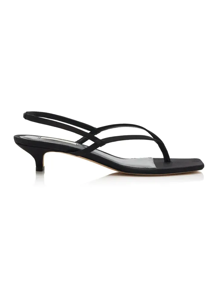 TOTEME Satin Slingback Sandals
