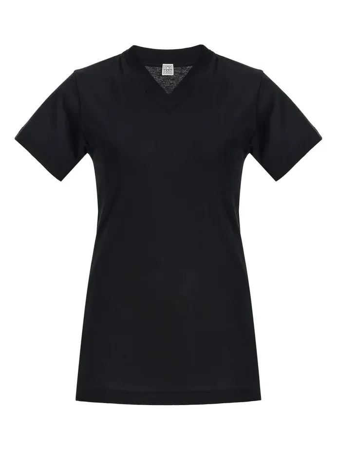 TOTEME V-Neck Cotton T-Shirt