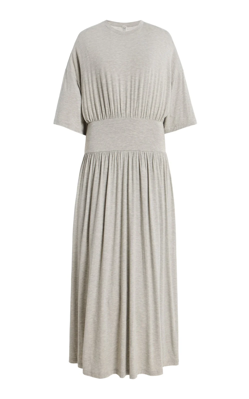 Cinched Jersey T-Shirt Maxi Dress Cinched Jersey T-Shirt Maxi Dress