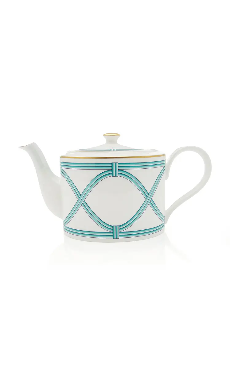 Tiffany & Co. Exclusive Tiffany Blue Link Teapot - Blue | Image 1 Tiffany & Co. Exclusive Tiffany Blue Link Teapot - Blue | Image 1