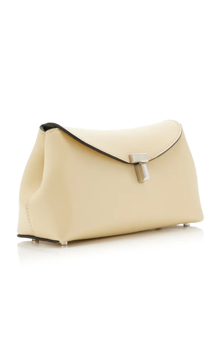 TOTEME Mini T-Lock Leather Clutch | Thumbnail 3 TOTEME Mini T-Lock Leather Clutch | Thumbnail 3