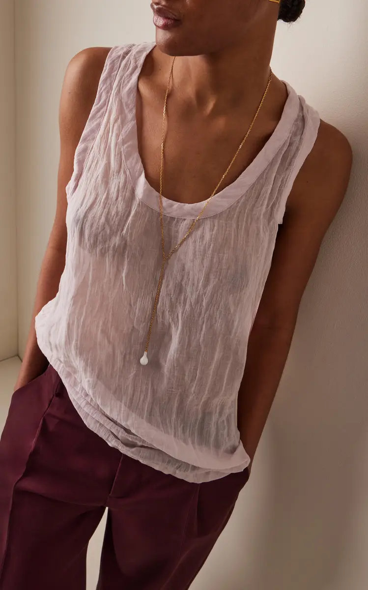TOTEME Crystal Drop Necklace | Thumbnail 2 TOTEME Crystal Drop Necklace | Thumbnail 2