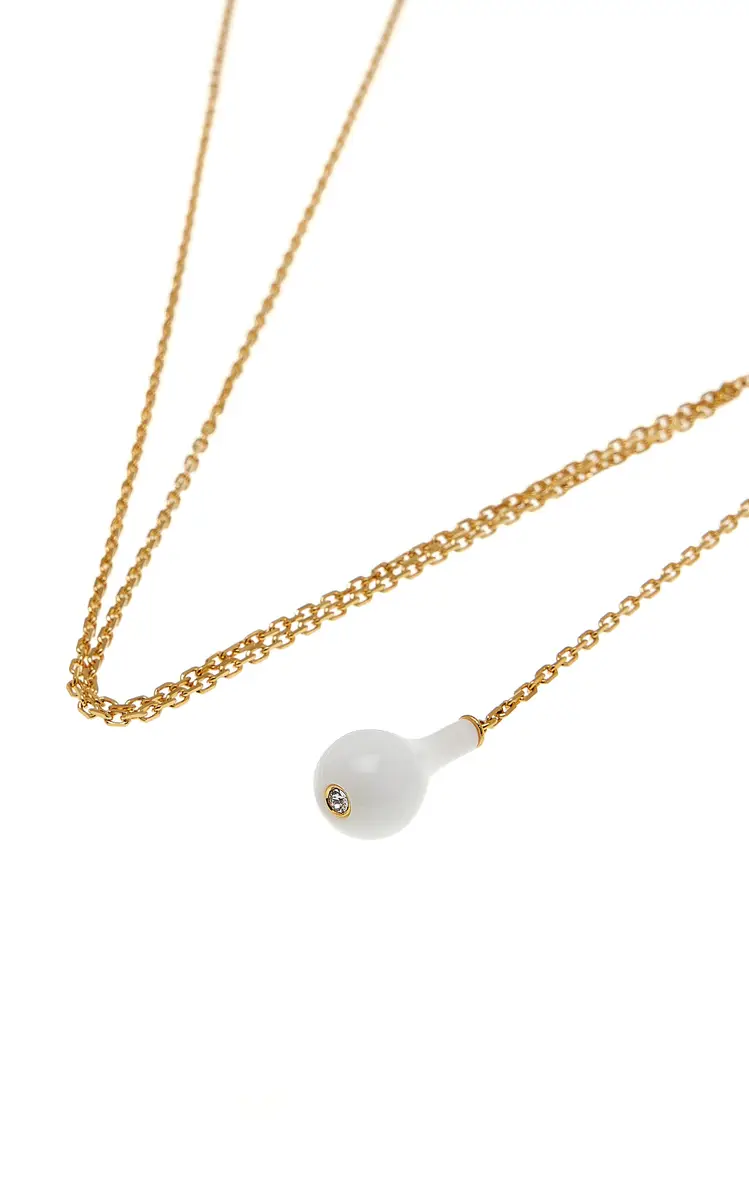 TOTEME Crystal Drop Necklace | Thumbnail 3 TOTEME Crystal Drop Necklace | Thumbnail 3