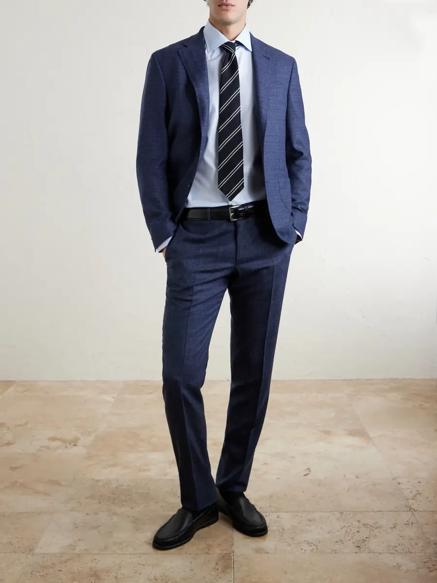 Canali Wool, Silk and Linen-Blend Suit Jacket - Men | Thumbnail 2 Canali Wool, Silk and Linen-Blend Suit Jacket - Men | Thumbnail 2