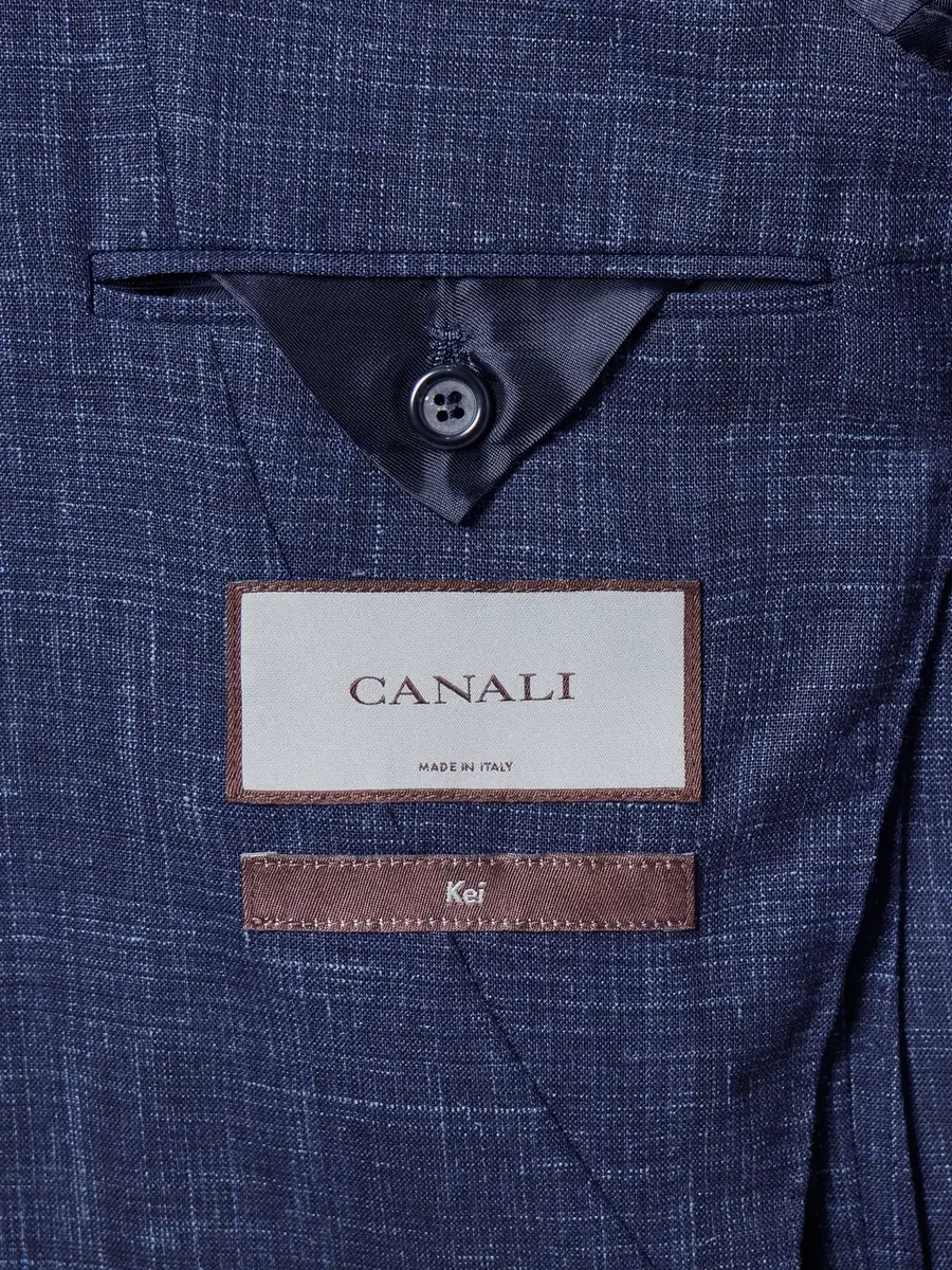 Canali Wool, Silk and Linen-Blend Suit Jacket - Men | Thumbnail 6 Canali Wool, Silk and Linen-Blend Suit Jacket - Men | Thumbnail 6