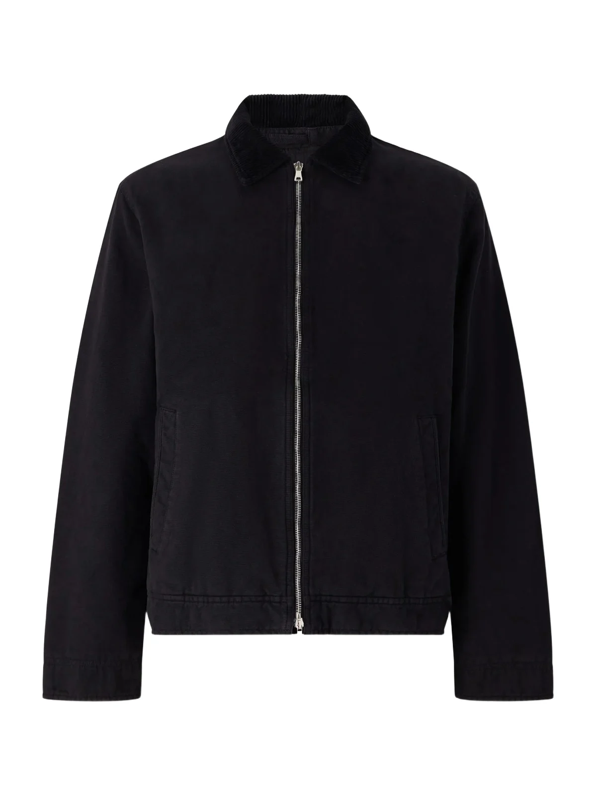 Corduroy-Trimmed Organic Cotton Coach Jacket - Men