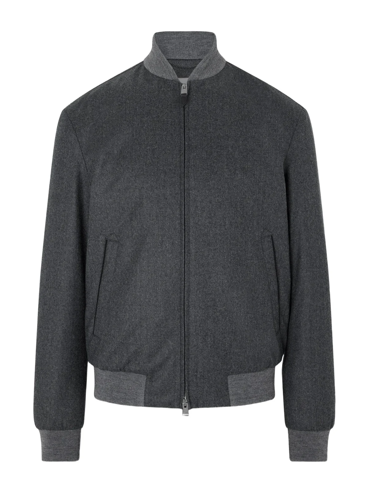 Canali Wool Bomber Jacket - Men