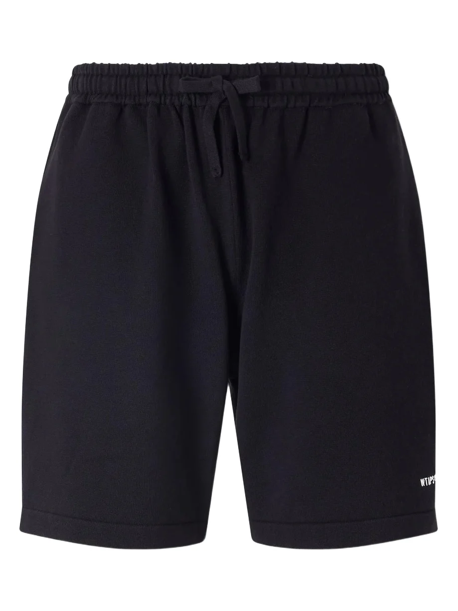 WTAPS Straight-Leg Logo-Embroidered Cotton-Blend Shorts - Men