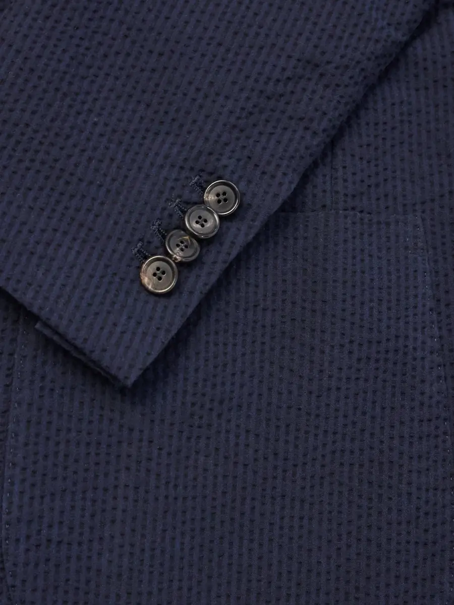 De Petrillo Cotton-Seersucker Suit Jacket - Men | Thumbnail 6 De Petrillo Cotton-Seersucker Suit Jacket - Men | Thumbnail 6
