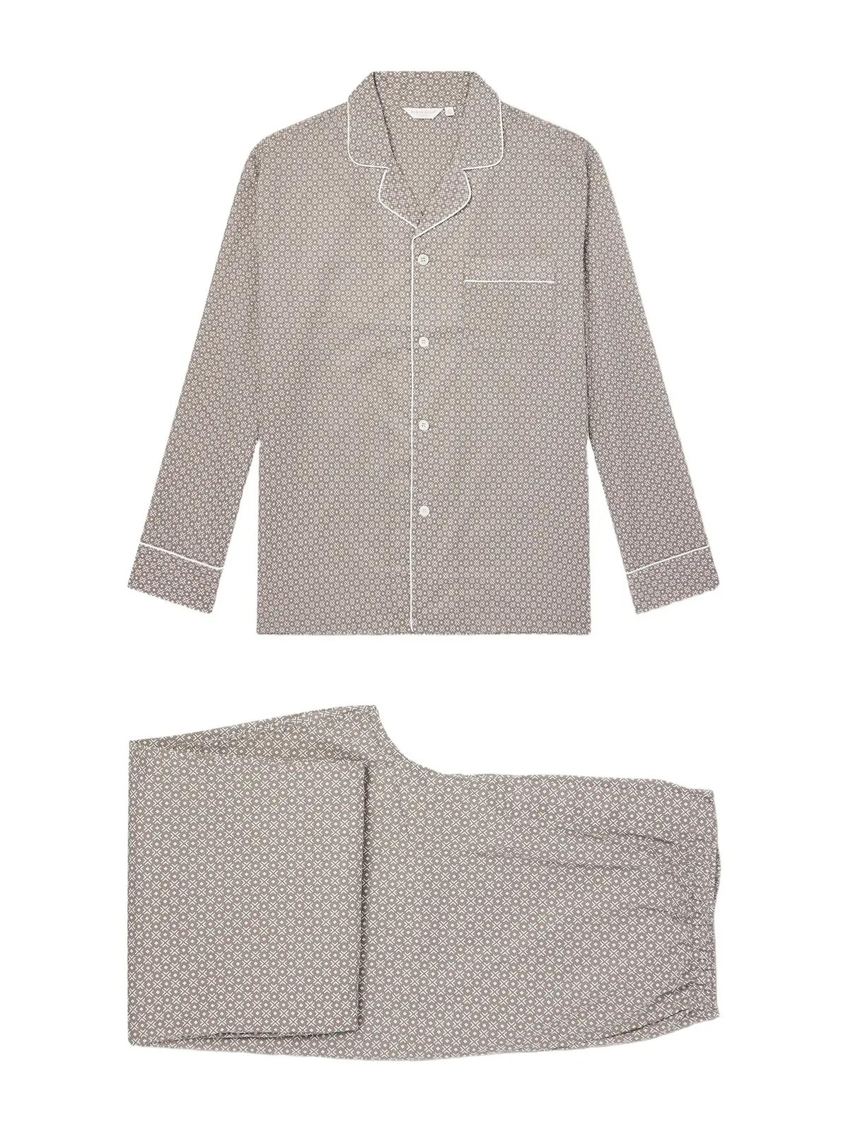 Ledbury 96 Printed Cotton-Poplin Pyjama Set - Men Ledbury 96 Printed Cotton-Poplin Pyjama Set - Men