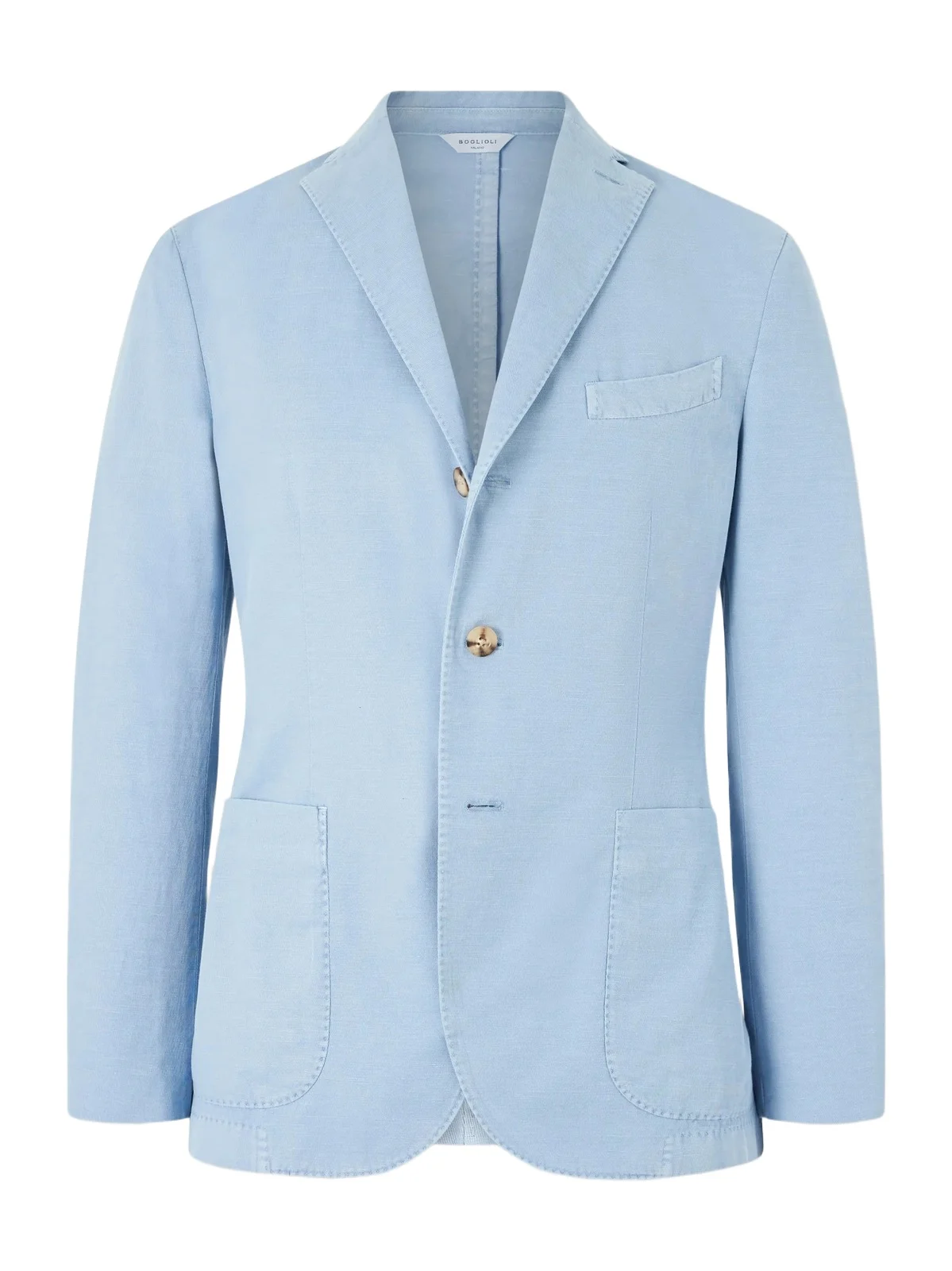 Stretch Cotton and Linen-Blend Suit Jacket - Men