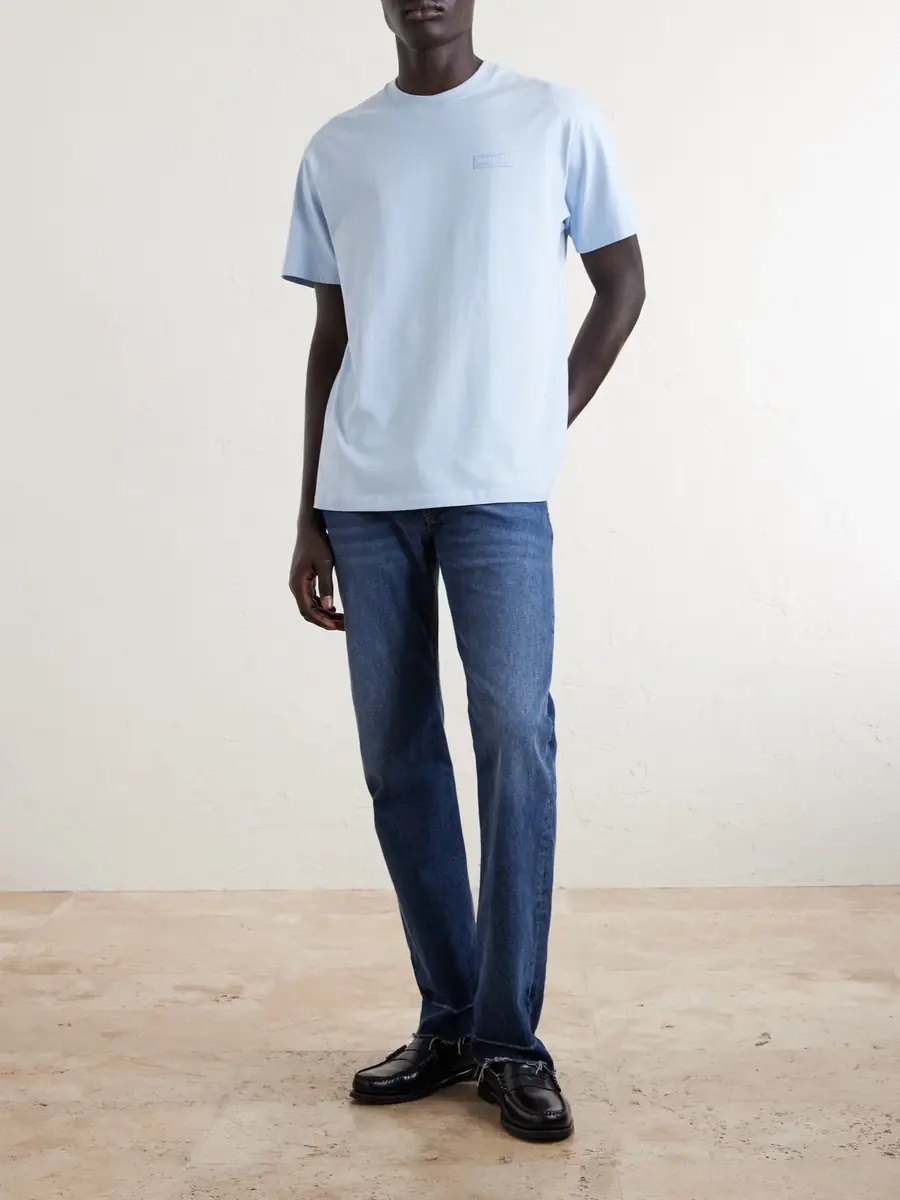 Givenchy Logo-Appliquéd Cotton-Jersey T-Shirt - Men | Thumbnail 2