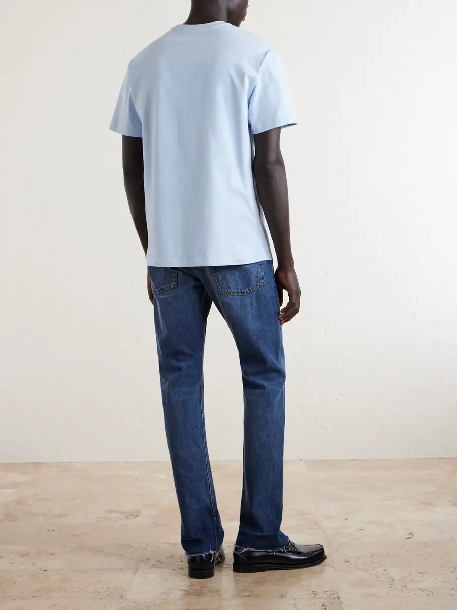 Givenchy Logo-Appliquéd Cotton-Jersey T-Shirt - Men | Thumbnail 4