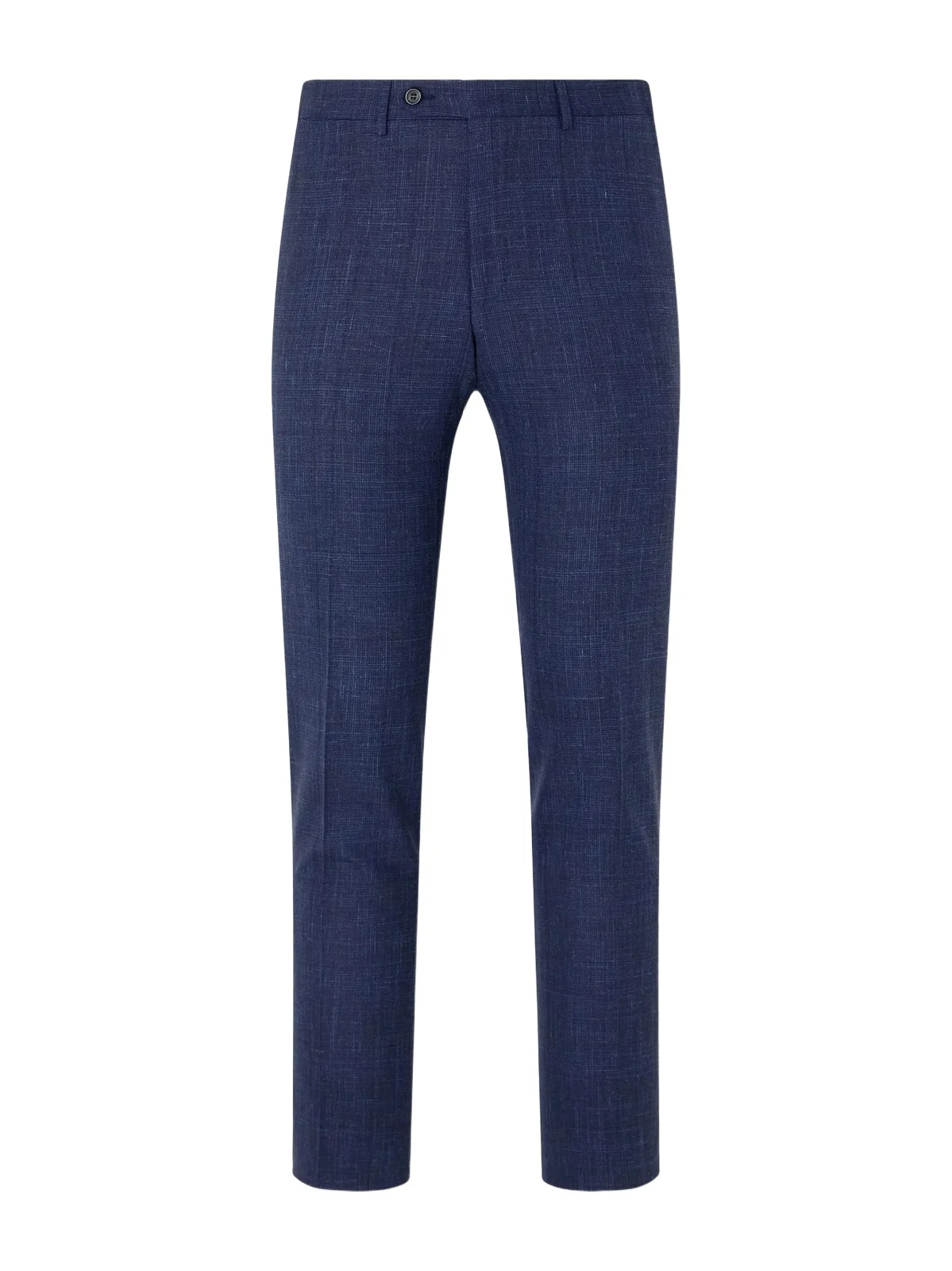 Canali Travel Straight-Leg Wool, Silk and Linen-Blend Suit Trousers - Men
