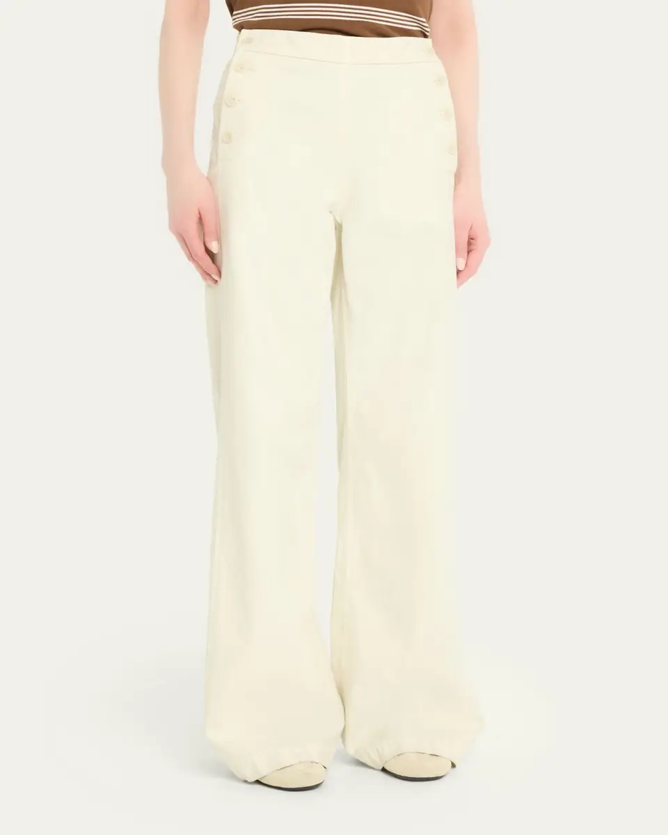 Nili Lotan Reed Wide-Leg Sailor Pants | Thumbnail 13