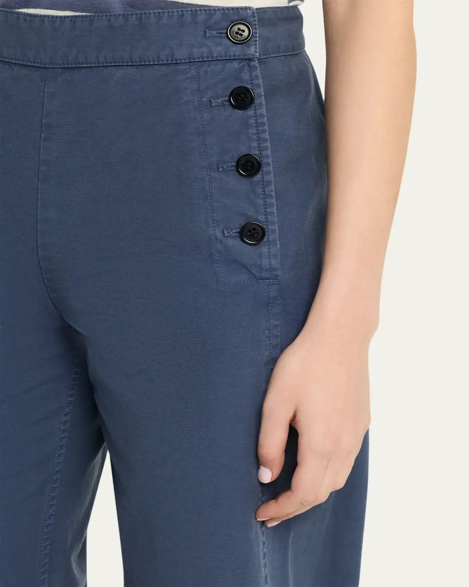 Nili Lotan Reed Wide-Leg Sailor Pants | Thumbnail 5
